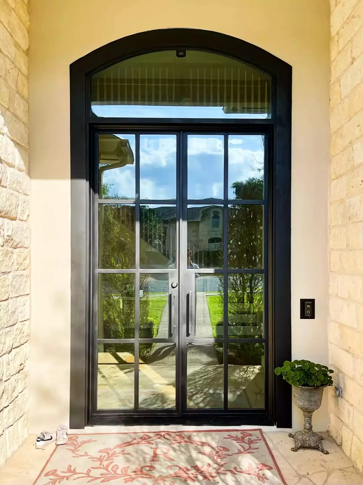 New replacement windows installed on a Central Texas home