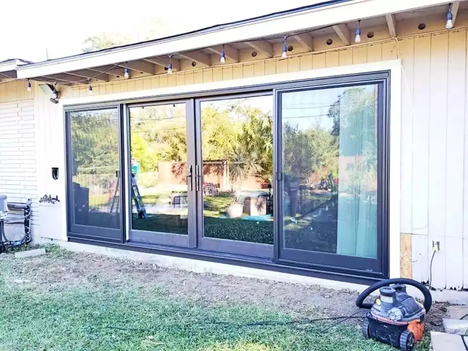 Custom window and door installation by Tier One Custom Windows